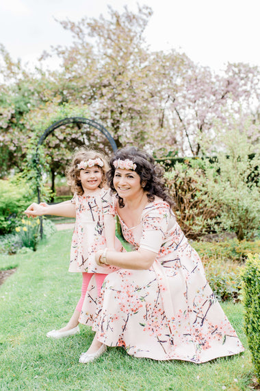 Spring Love floral hair band | Mama & Me