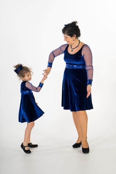 Moeder dochter matching kleding - twinning jurken - feestjurken - Mother daughter matching dresses | Just Like Mommy'z | Christmas Holiday Collection - Kerst Collectie - mummy and mini me