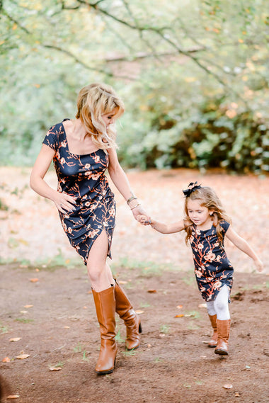 Twinning jurken moeder dochter kleding- mummy & me - mother daughter matching dresses by Just Like Mommy 'z