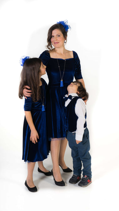 Moeder dochter son matching kleding en accessoires - twinning jurken - feestjurken - Mother daughter son matching dresses | Just Like Mommy'z | Christmas Holiday Collection - Kerst Collectie - mummy and mini me